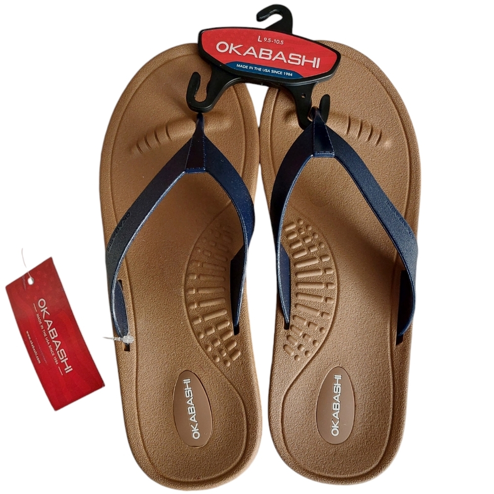 Okabashi Breeze Flip Flop Sandals Unisex NEW